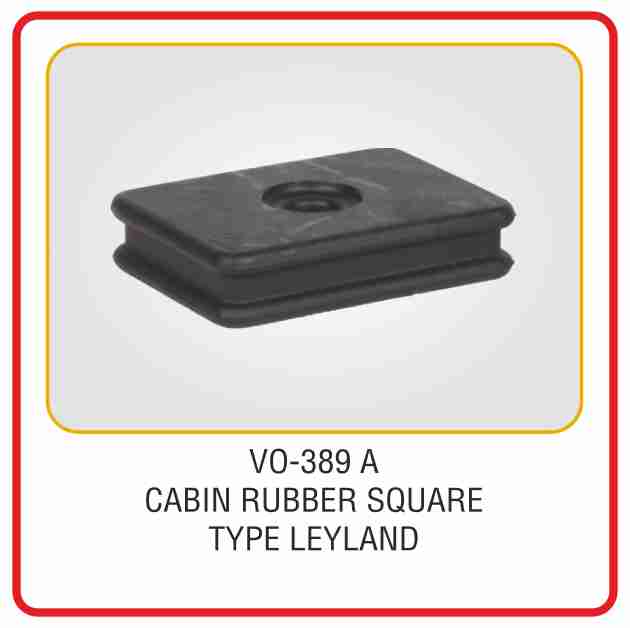 Cabin Rubber Square Type Leyland