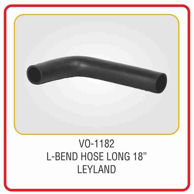 L- Bend Hose  Long 18" Leyland
