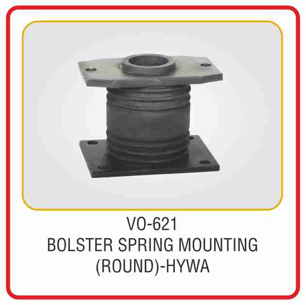 Bolster Spring Mounting (round ) Tata Hywa Old Model