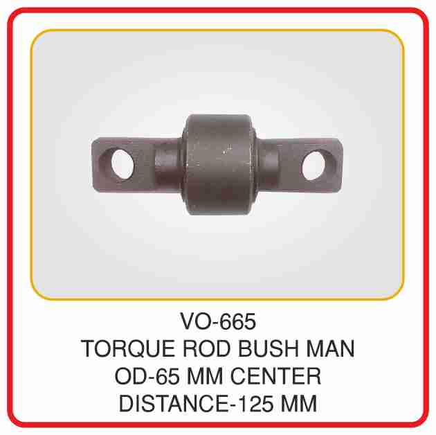Torque Rod Bush Man (od -65 Mm Center Distance -125 Mm)