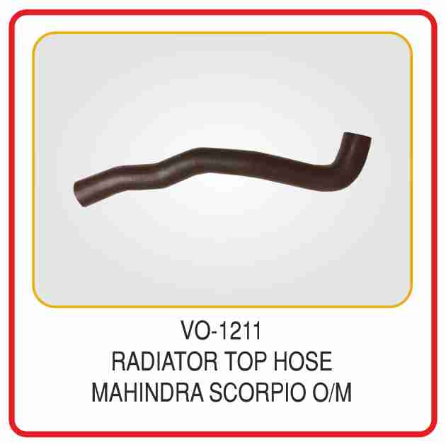 Raidator Top Hose Mahindra Scorpio O/m